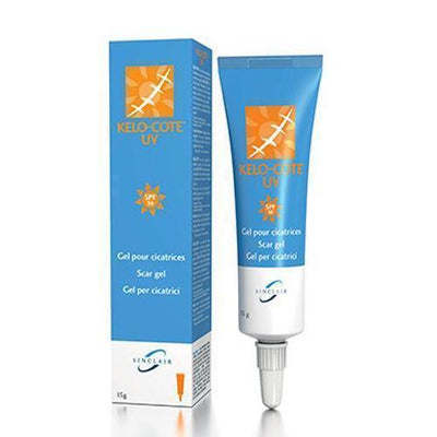 Kelo-Cote UV Scar Gel 15g Advanced Formula Scar Gel SPF 30 Scar Treatment -   Derma UK EasyMeds Pharmacy