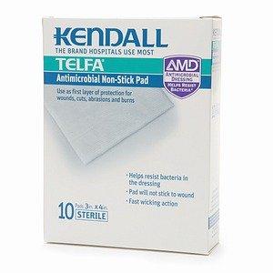 Kendall Telfa AMD Island Dressings 10cm x 12.5cm Pack of 25) by Telfa -   H&R Healthcare EasyMeds Pharmacy