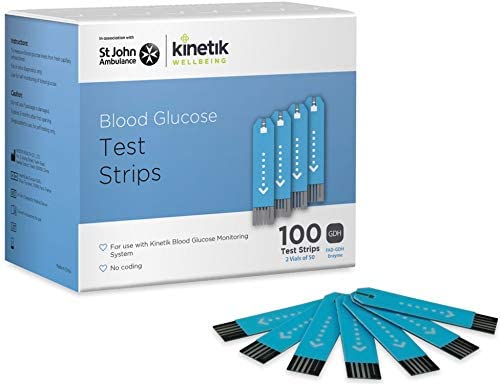 Kinetik Wellbeing Glucose Test Strips (Pack of 100) -   Kinetik Wellbeing EasyMeds Pharmacy