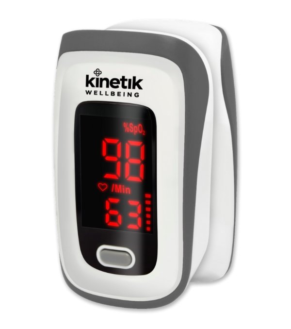 Kinetik Wellbeing Finger Pulse Oximeter - in Association with St John Ambulance -   Kinetik Wellbeing EasyMeds Pharmacy