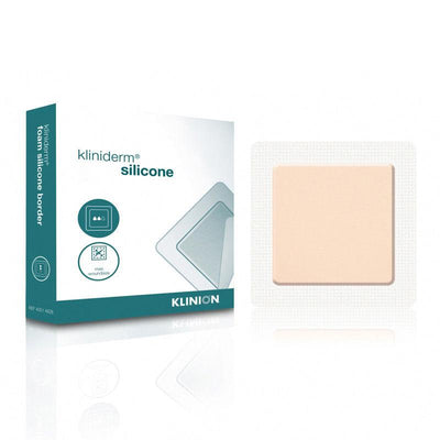 Kliniderm Silicone Dressing 7.5cm x 10cm x 10 -   Kliniderm EasyMeds Pharmacy