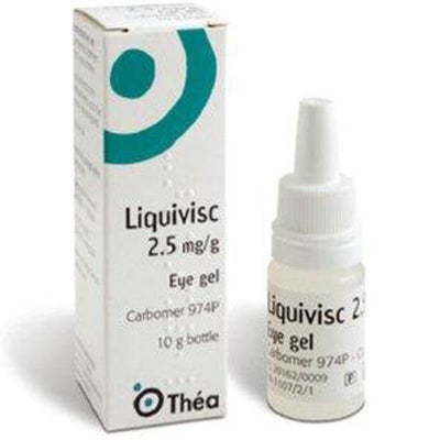 Liquivisc 0.25% Eye Gel - 10ml -   Liquivisc EasyMeds Pharmacy