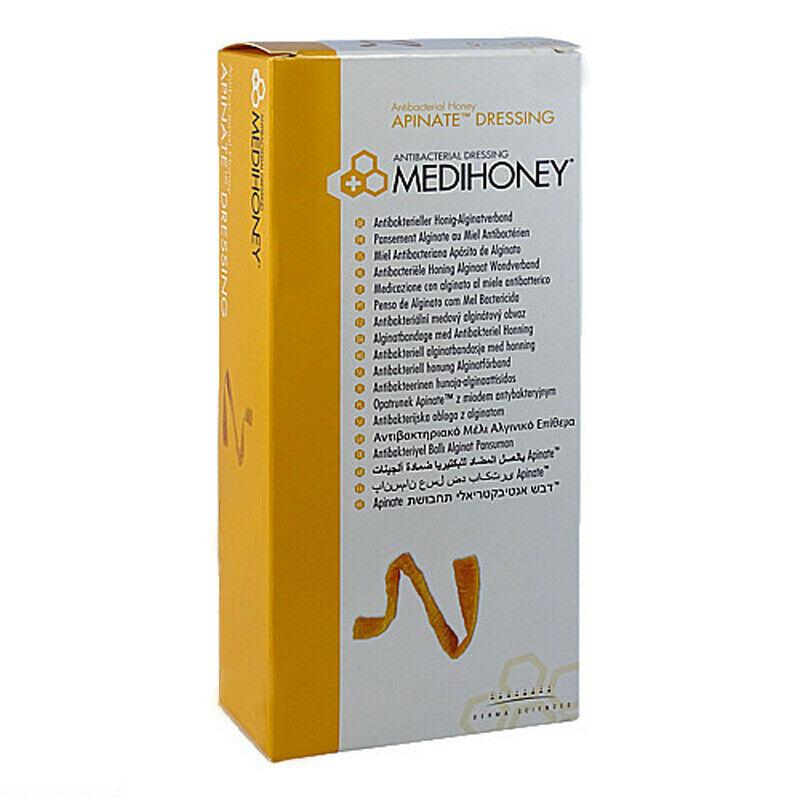 Medihoney Honey Alginate Dressing 1.9cm x 30cmx 5 -   Medihoney EasyMeds Pharmacy