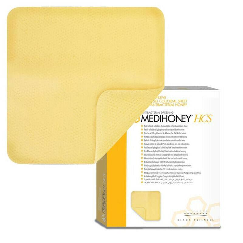 Medihoney Hydrogel Sheets Dressing 6cm x 6cm x 10 -   Medihoney EasyMeds Pharmacy