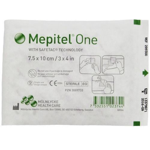 Mepitel One Safetac Wound Dressing 24cm x 27.5cm x 5 -   Molnlycke EasyMeds Pharmacy