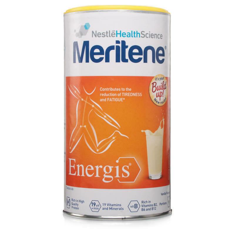 Meritene Energis Shake Vanilla 6 Packs of 30g x 15 -   Nestle EasyMeds Pharmacy