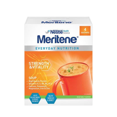 Meritene Energis Vegetable Soup 50g x 10 -   Nestle EasyMeds Pharmacy