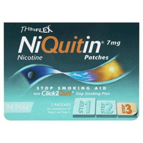 NiQuitin CQ Original Patches (Step 3) 7mg x 7 -   NiQuitin EasyMeds Pharmacy