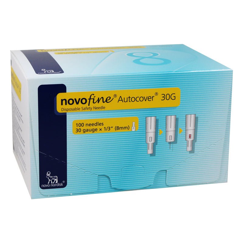 Novofine Autocover Pen Needles 30G 8mm x 100 -   Novofine EasyMeds Pharmacy