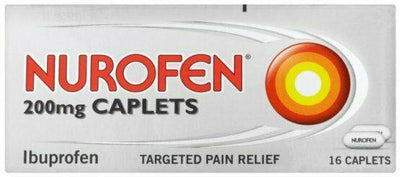 Nurofen 200mg Caplets | Pain Relief | Anti-Inflammatory -   Reckitt Benckiser EasyMeds Pharmacy