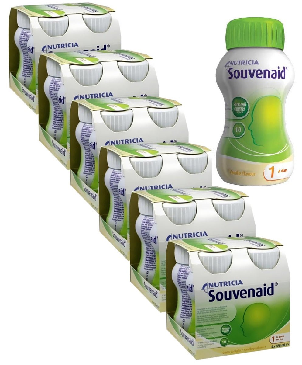 Nutricia Vanilla 125ml x 24 - Special Offer -   Souvenaid EasyMeds Pharmacy