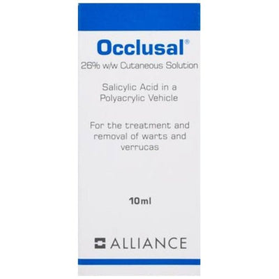 Occlusal 26% w/w Cutaneous Solution 10ml -   Occlusal EasyMeds Pharmacy