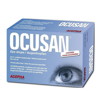 Ocusan Single Dose Eye Drops 0.5ml x 20 -   AGEPHA GMBH EasyMeds Pharmacy