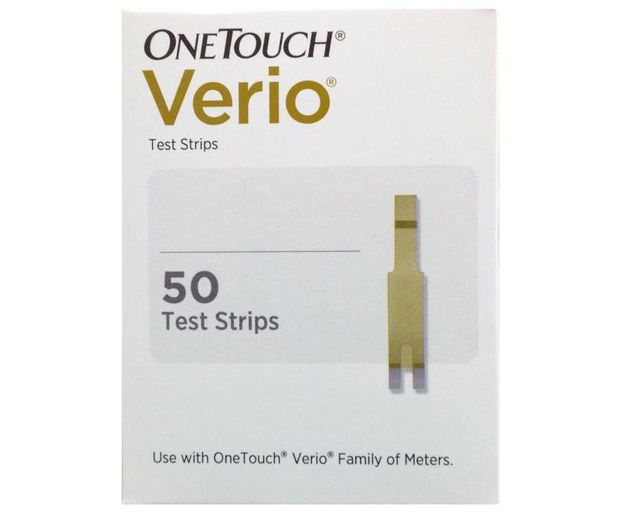 One Touch Verio Test Strips 50 x 2 Packs -   One Touch Verio EasyMeds Pharmacy