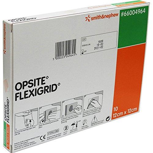 Opsite FlexiGrid Water Resistant Film Dressings 12cm x 12cm x 10 -   Smith & Nephew EasyMeds Pharmacy