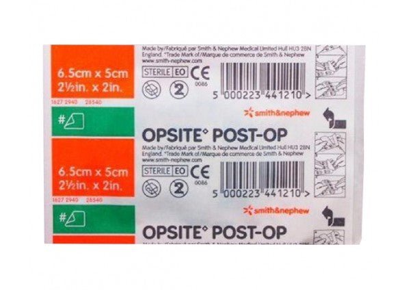 Opsite Post-Op Bandages 6.5 x 5 cm (Pack of 30) -   Smith & Nephew EasyMeds Pharmacy