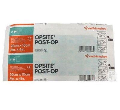 Opsite Post-Op Wound Dressing - 10cm x 20cm - Box of 20 -   Smith & Nephew EasyMeds Pharmacy