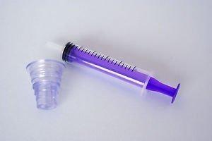 ORAL Syringes With Purple Plunger Individually Wrapped (10ml) -   Medisure EasyMeds Pharmacy