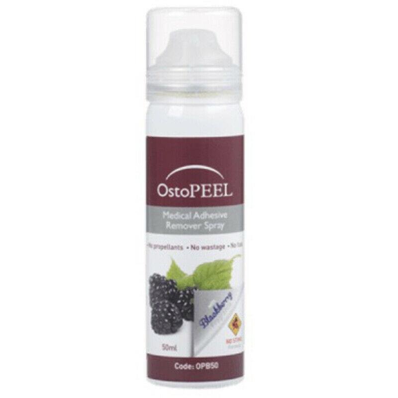 Ostopeel OPB50 No Sting Medical Adhesive Remover Blackberry Spray Bottle 50ml -   Ostopeel EasyMeds Pharmacy