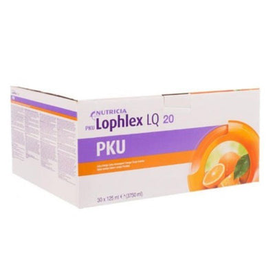 PKU Lophlex LQ 20 (125ml x 30) Orange/Topical/Berries -   Nutricia EasyMeds Pharmacy