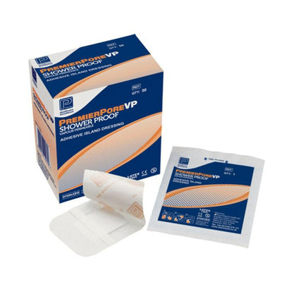 Premierpore Vapour-Permeable 5113 Adsve Border Island Dressings 10cm x 25cm x 50 -   Shermond EasyMeds Pharmacy