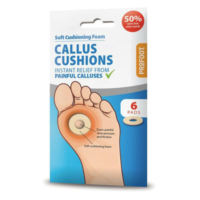 Profoot Callus Cushions x 6 Pads -   Profoot Uk Ltd EasyMeds Pharmacy