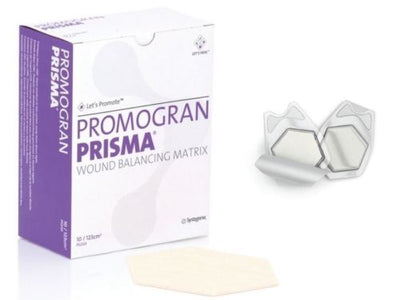 Promogran Prisma 28cm2 Dressings - Wound Balancing Matrix | Silver Antimicrobial -   Systagenix EasyMeds Pharmacy