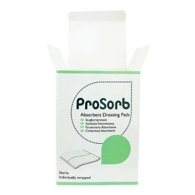 Prosorb Sterile Absorbent Low Adherent Wound Dressing Pads 10cm x 10cm x 25 -   JFA Medical EasyMeds Pharmacy