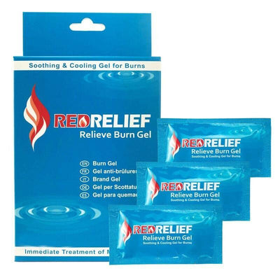 Redrelief Burn Gel Sachets 3.5g x 20 -   JFA Medical EasyMeds Pharmacy