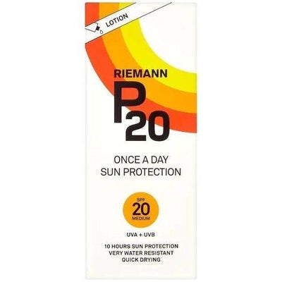 Riemann P20 Once A Day Sun Protection Lotion SPF20 200ml x 4 -   Riemann EasyMeds Pharmacy