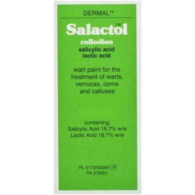 Salactol Wart Paint Treatment 10ml -   Dermal EasyMeds Pharmacy