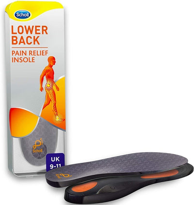 Scholl Lower Back Orthotic Insoles - Large -   Reckitt Benckiser EasyMeds Pharmacy