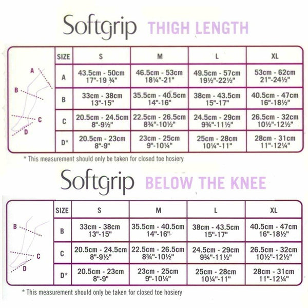 Scholl Softgrip Class 2 Knee Length - Natural - ExpressChemist.co