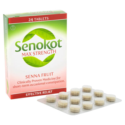 Senokot Maximum Strength 24 Tablets Senna -   Senokot EasyMeds Pharmacy