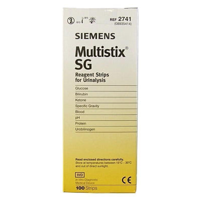 Siemens Multistix SG Urine Reagent Test Strips x 100 -   Siemens EasyMeds Pharmacy