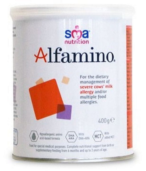 Sma alfamino hot sale hypoallergenic infant formula