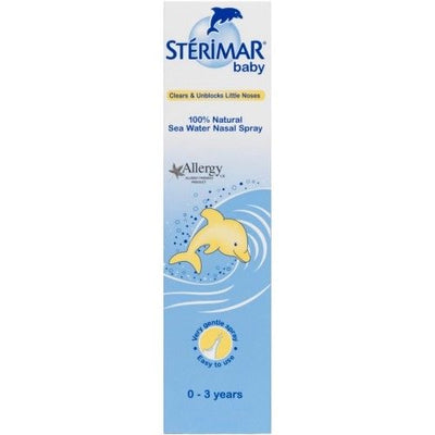 Sterimar Baby 100% Natural Sea Water Nasal Spray 50ml x 1 -   Sterimar EasyMeds Pharmacy