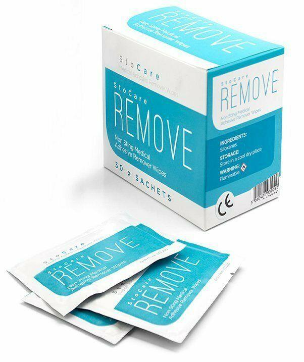 Stocare Remove 'Non Sting' Medical Adhesive Remover Wipes x 30 -   Stocare EasyMeds Pharmacy