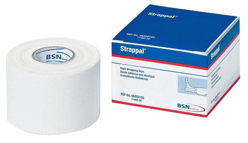 Strappal Zinc Oxide Strong Sports Support Tape, 2.5 cm x 5 m - Surgical ...