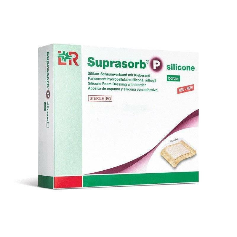 Suprasorb P Sensitive Border Silicone Dressing 10cm x 10cm x 10 -   Lohmann & Rauscher EasyMeds Pharmacy