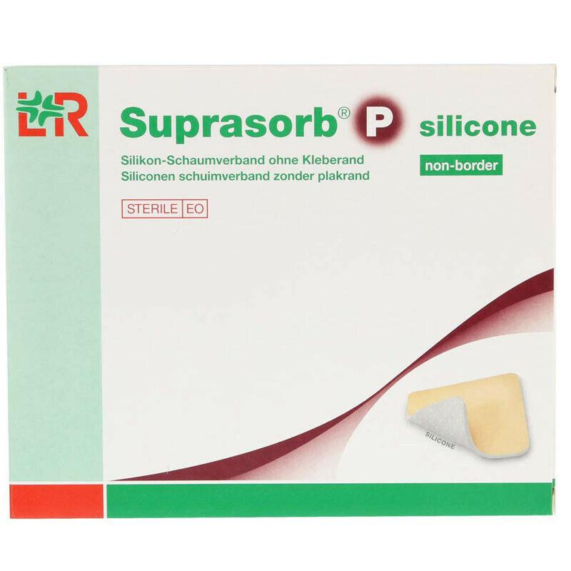 Suprasorb P Sensitive Non Border Silicone Dressing 5cm x 5cm x 10 -   Lohmann & Rauscher EasyMeds Pharmacy