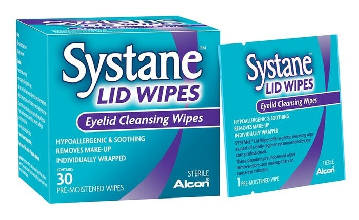 Systane Eyelid Cleansing Wipes - 30 x 4 Packs -   Alcon EasyMeds Pharmacy