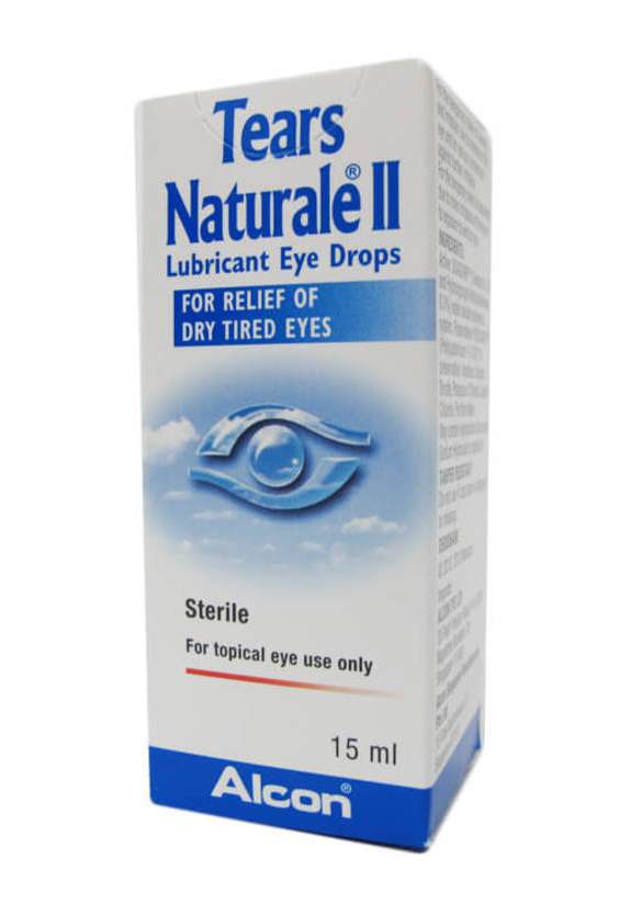 Tears Naturale II Eye Drops 15ml - Dry Eye Drops -   Alcon EasyMeds Pharmacy