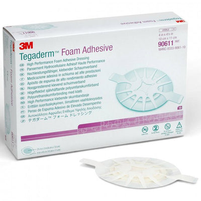 Tegaderm Foam Adhesive 10cm x 11cm Dressings - Choose QTY -   3M EasyMeds Pharmacy