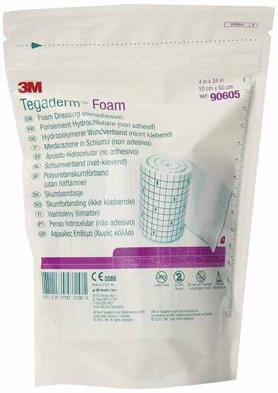 Tegaderm Foam Dressing Non Adhesive Roll 10cm x 60cm X 1 -   Tegaderm EasyMeds Pharmacy