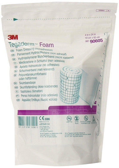 Tegaderm Foam Dressing Non Adhesive Roll 10cm x 60cm X 3 -   3M EasyMeds Pharmacy