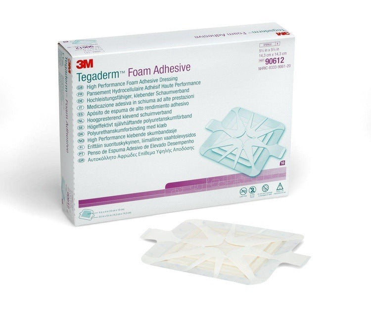 Tegaderm Foam Dressings 14.3cm x 14.3cm (Select Qty Req'd) -   3M EasyMeds Pharmacy