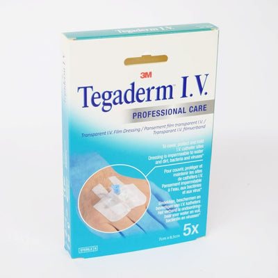 Tegaderm IV Advanced Transparent Peripheral Dressings 7cm x 8.5cm x 5 - 1633DT -   3M EasyMeds Pharmacy