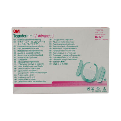 Tegaderm IV Advanced Transparent Peripheral Dressings 8.5cm x 11.5cm x 50 - 1685N -   3M EasyMeds Pharmacy