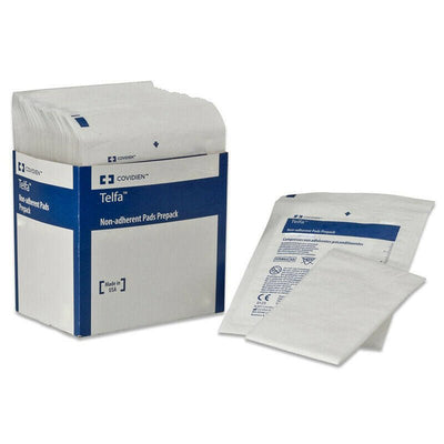 Telfa Non Adherent Absorbent Dressing 15cm x 7.5cm, Pack 50, 100 -   Aria Medical Ltd EasyMeds Pharmacy